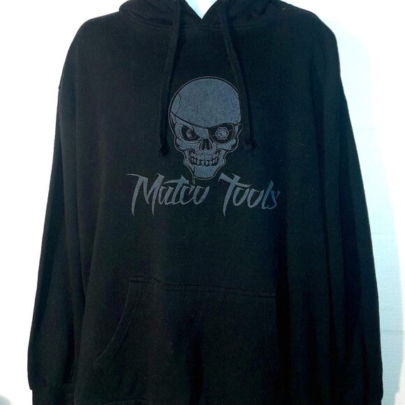 Matco Tools Automotive Men's Adult Sz XXL Hoodie Sweatshirt Skull Logo Black - Picture 1 of 6